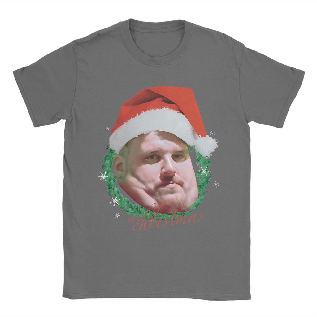 Meddl Xmas Christmas Lord Drachenlord Meme T Shirt for Men Cotton TShirt Crewneck Rainer Winkler Tee Shirt Short Sleeve Clothes