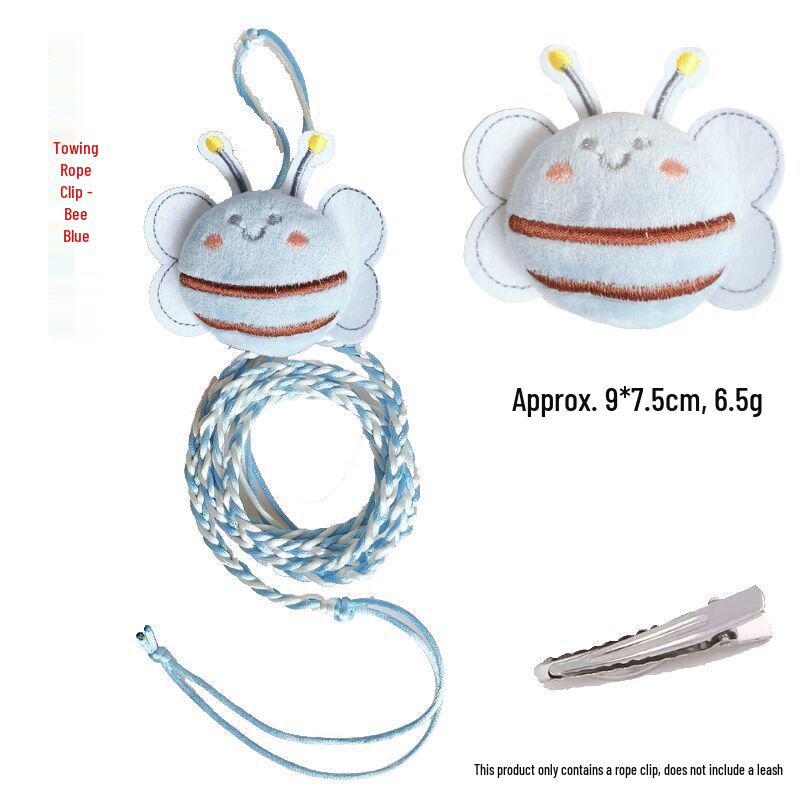Pet Traction Rope with Bell for Hamsters, Rats, Rabbits, Guinea Pigs, and Squirrels