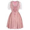 Women's Oktoberfest Dress with Lace and for Performance and Costume Parties