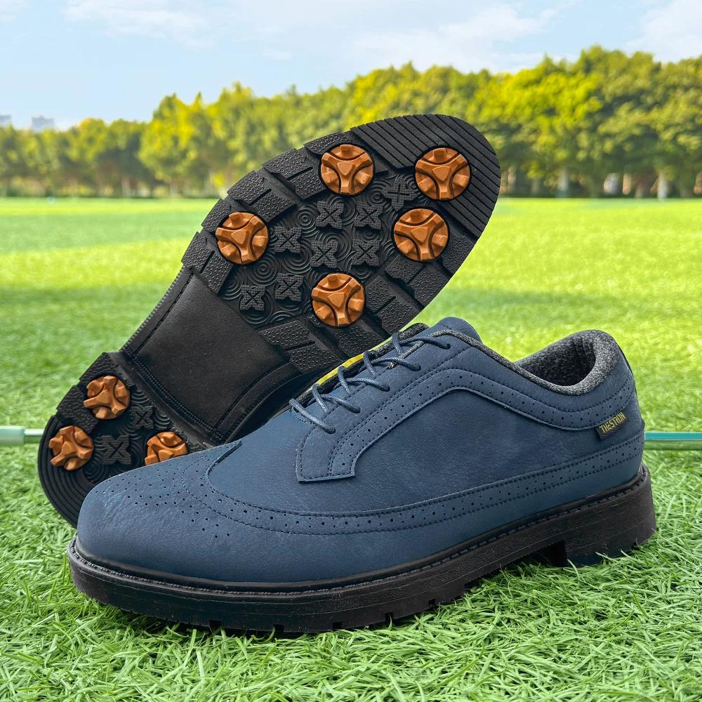 Nieuwe Heren Buiten Gazon Golfschoenen Lichtgewicht Slijtvast Comfortabele Trainingsschoenen Grote Maat Meerkleurige Sportschoenen 44