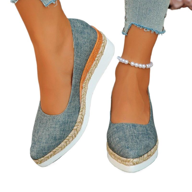 

Мода 2024 года, хит продаж, женская обувь, туфли на высоком каблуке, женские туфли с заостренным носком, простые туфли на высоком каблуке, водонепроницаемые, повседневные, рабочие туфли на высоком каблуке 42 светло-синий