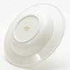 NARUMI Patia Curry/Pasta Plate, 23cm, White, Simple Rim, Soup, Microwave, Dishwasher Safe, Made In Japan, 41623-5962