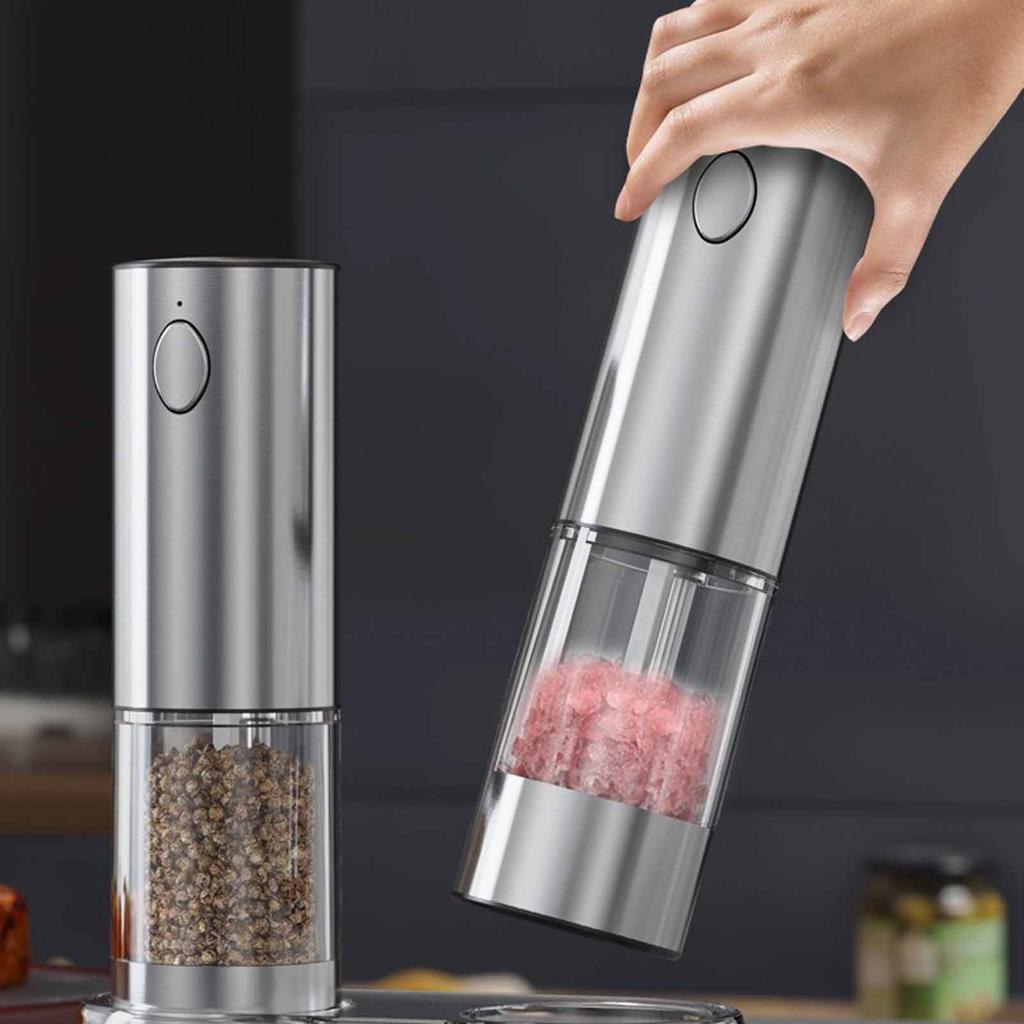 Electric Wireless Grinder, Charging Pepper, & Flaxseed Grinder for Kitchen, Household Automatic Mill
