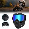 Dustproof Motocross Glasses Windproof Motorcycle Goggles Breathable Full Face Protective Motorbike Dirt Bike MTB Helmet Mask