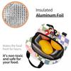 P-PowerPuffs Cartoon Accessories Insulated Lunch Bags For Work Food Storage Bag Portable Cooler Thermal Bento Box