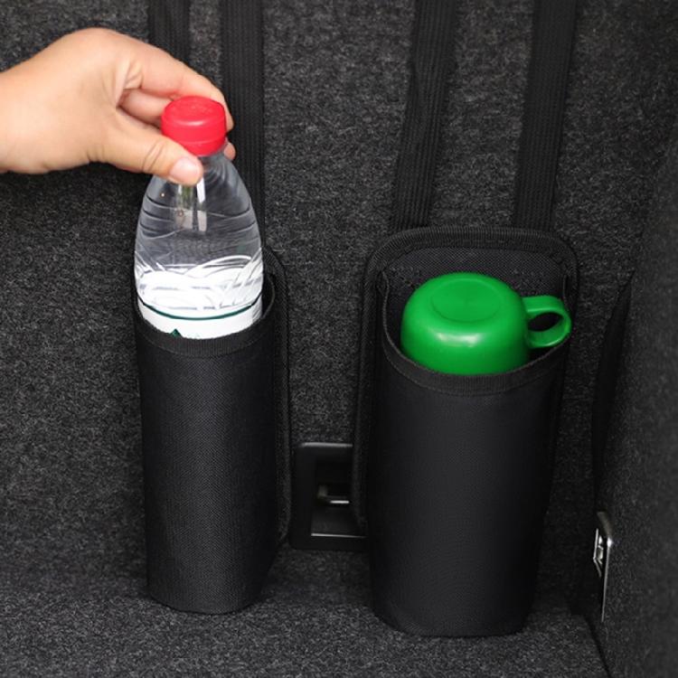 SeatBack Extinguisher Holder Water Cup Holder Seatback Mount Storage Bag