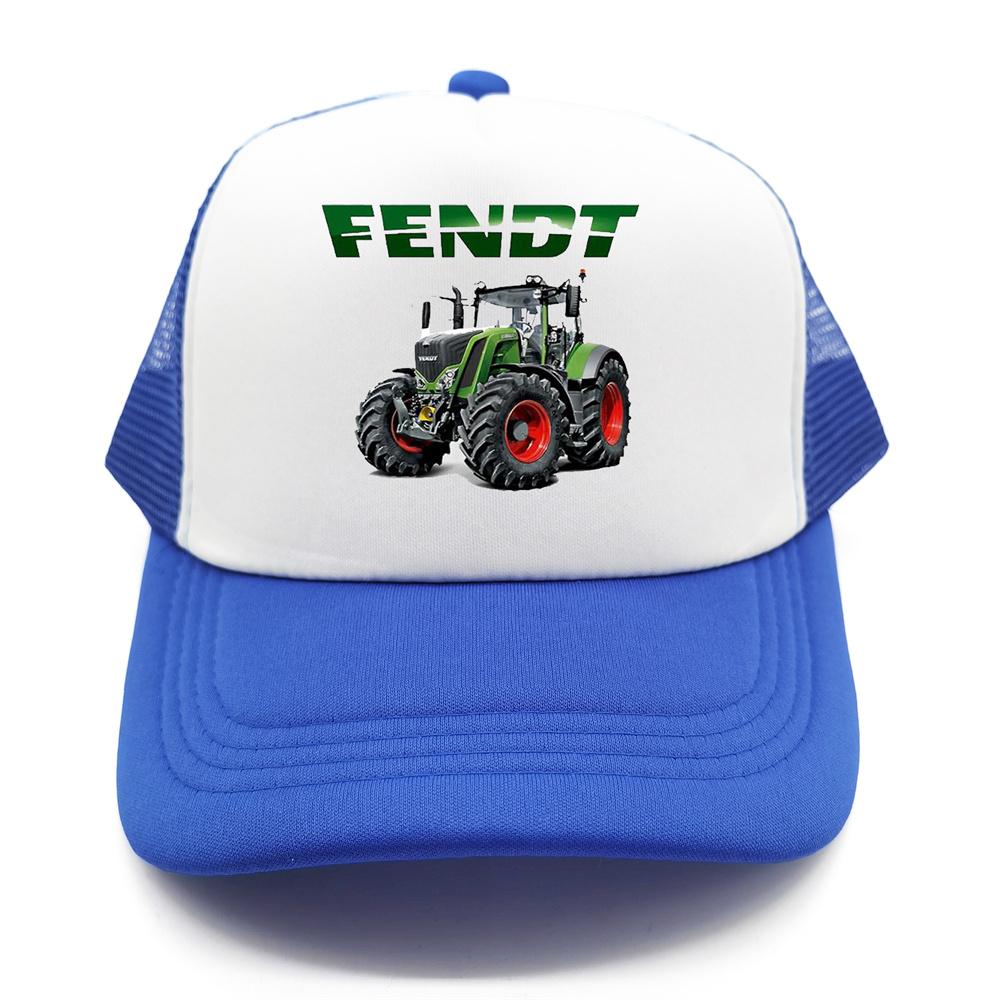 Berretto da camionista Fendt Unisex Divertente Trattore Agricolo Agricoltura Cappello Fendt Cappellino da baseball Fresco Estivo Berretti Unisex a Rete