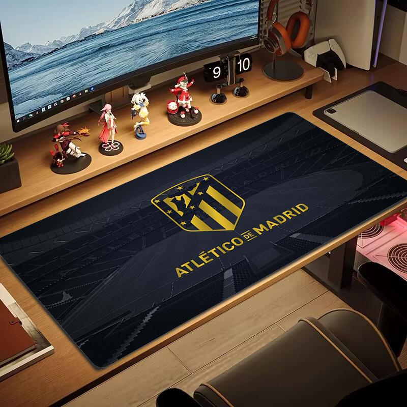 Atletico Madrid Color Mouse Pad Large Gaming Table Cushion Non-slip Laptop Tablet Big Mousepad XXL Mat Mini PC Playmat With Lock edge