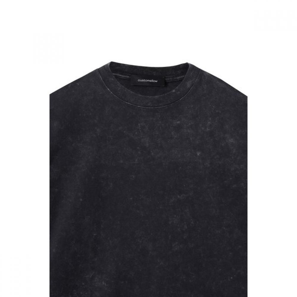 CusTomellow Gray Dying T shirT cwTam25432gyx