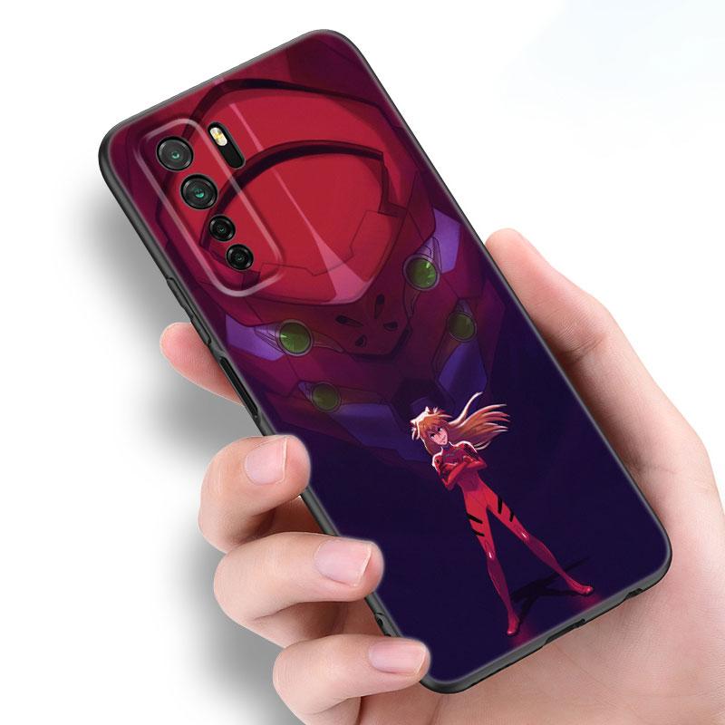 Pouzdro na telefon Anime Girl Mech Pro Huawei Honor 60 50 SE 30S Mate 30 20 10 Lite 40 Nova 9 8 Pro Y60 8i 7i 7SE 5T Premium Černý Kryt