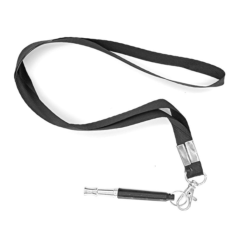 2Pcs Dog Training Whistle Ultrasonic Lightweight Sound Adjustable Portable Dog Whistle with Lanyard and Metal Ring