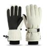 Winter Ski Gloves Men Women - Touchscreen Compatible Windproof Waterproof Thermal Lined Anti-Slip Thick Fleece