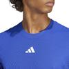 Adidas Short Sleeve Tennis Pro AIRCHILL Freelift Short Sleeve JRX42 Lucid T-Shirt T-Shirt Men's Blue/Black (IV8320) J/S