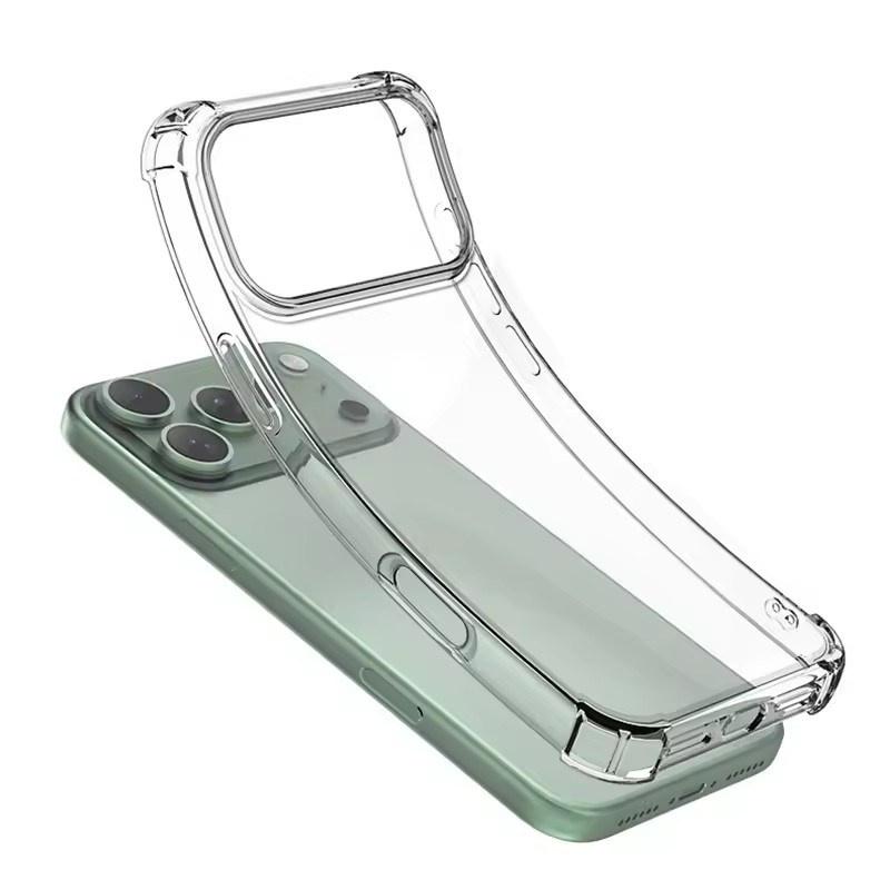 Αντικραδασμική Μαλακή Θήκη Για iPhone 17 Air Εξαιρετικά Λεπτή Σιλικόνη Διαφανής Διάφανη Πίσω Κάλυψη Για iPhone17 17Pro Max Λεπτή Θήκη