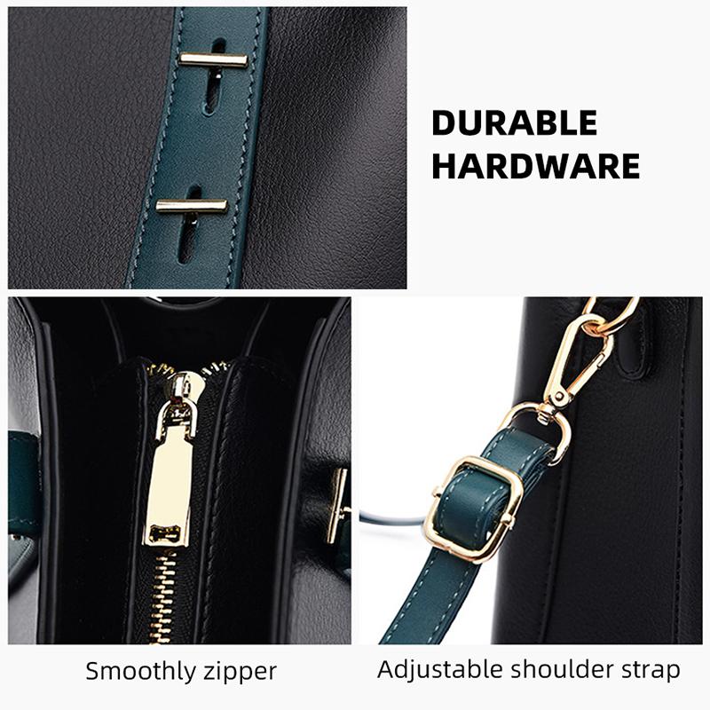 2025 New Collection Printed Handbag Large Capacity Commuter Women Crossbody Bag with High-quality Soft Leather Shoulder Bag