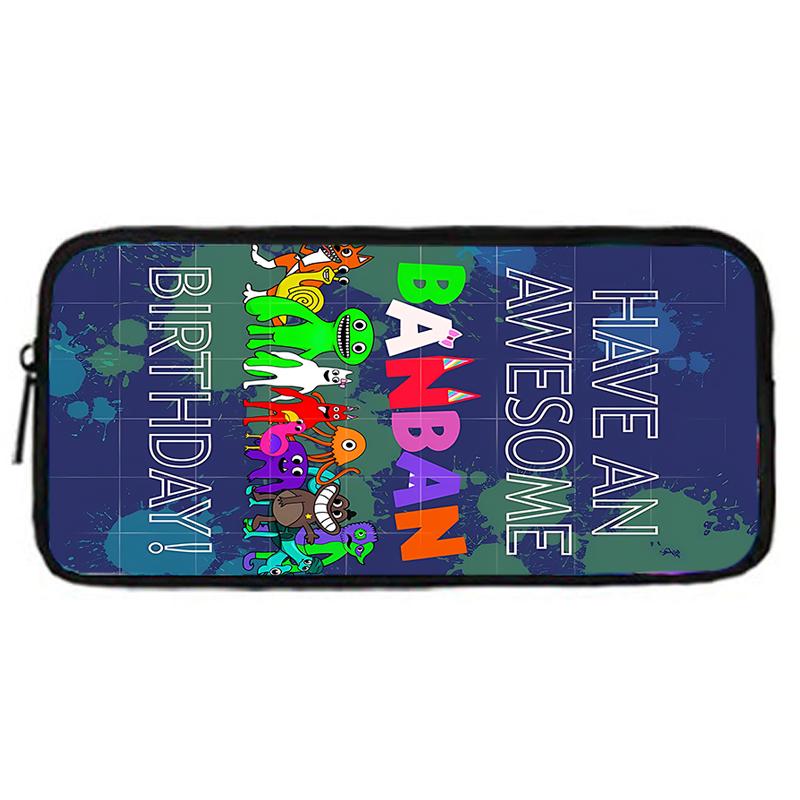 Child School Gartens of BanBans Game Backpack with Lunch Bags ,Pencil Bags ,School Bags for Boys Girls Best Gift
