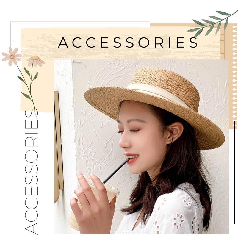 High-Quality Wide-Brimmed Panama Straw Hat For Beach Trips Summer Sun Protection Hat