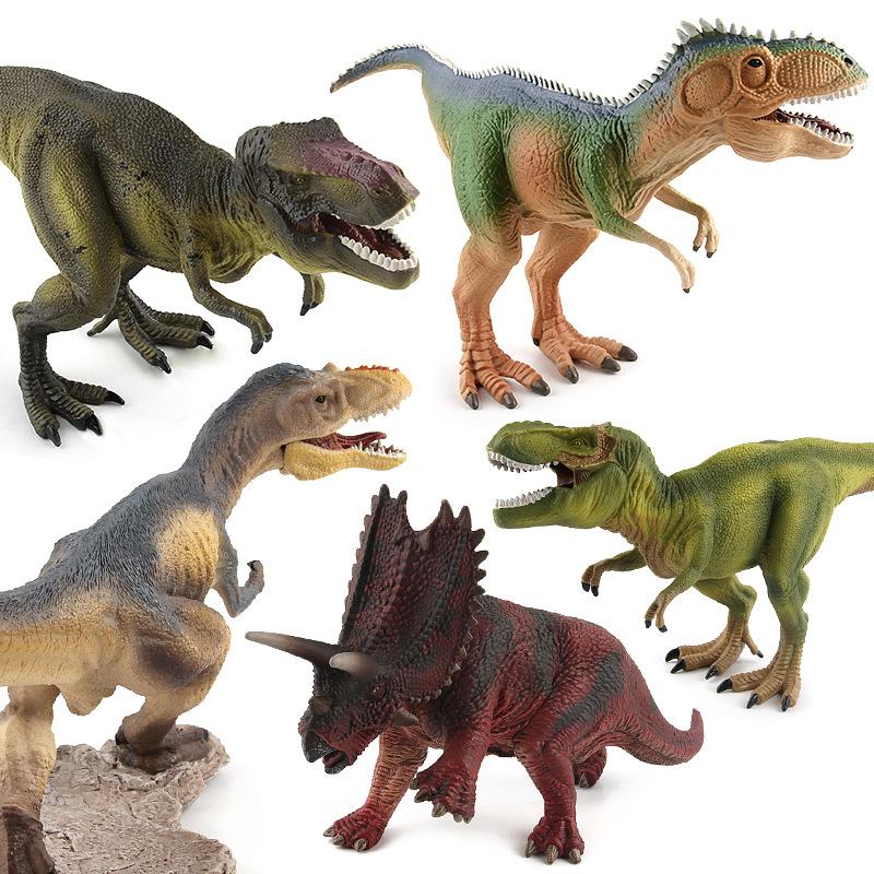 Dinosaur World Figure Model Toy Pentagram Dragon Feather King Dragon Rex Tyrannosaurus Rex Peripheral Ornament Doll