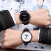 Korean Style 1314 Harajuku Minimalist Couple Watches – Day/Night Design for Students