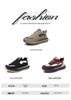 Men's Versatile Youth Running Shoes - Sports Casual Thick Sole Black Cortez Dad Sneakers