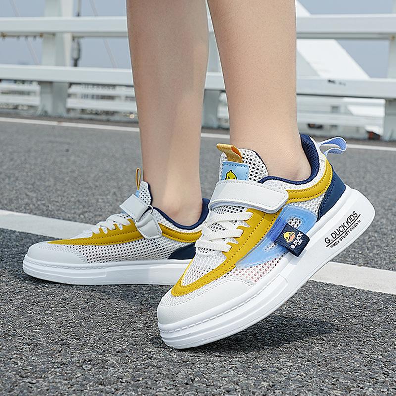 

Little Yellow Duck Genuine Classmate Boys Board Shoes Mesh Spring and Autumn 2025 Chinese New Year Girls Casual Shoes Children s Sports Shoes 26