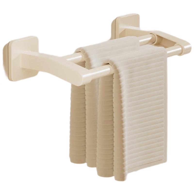Gureide Punch-Free Wall-Mounted Double Towel Rack