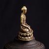 Car Decoration Micro-carving Buddha Trinkets Desktop Decor Sitting Buddha Figurine Sakyamuni Statue
