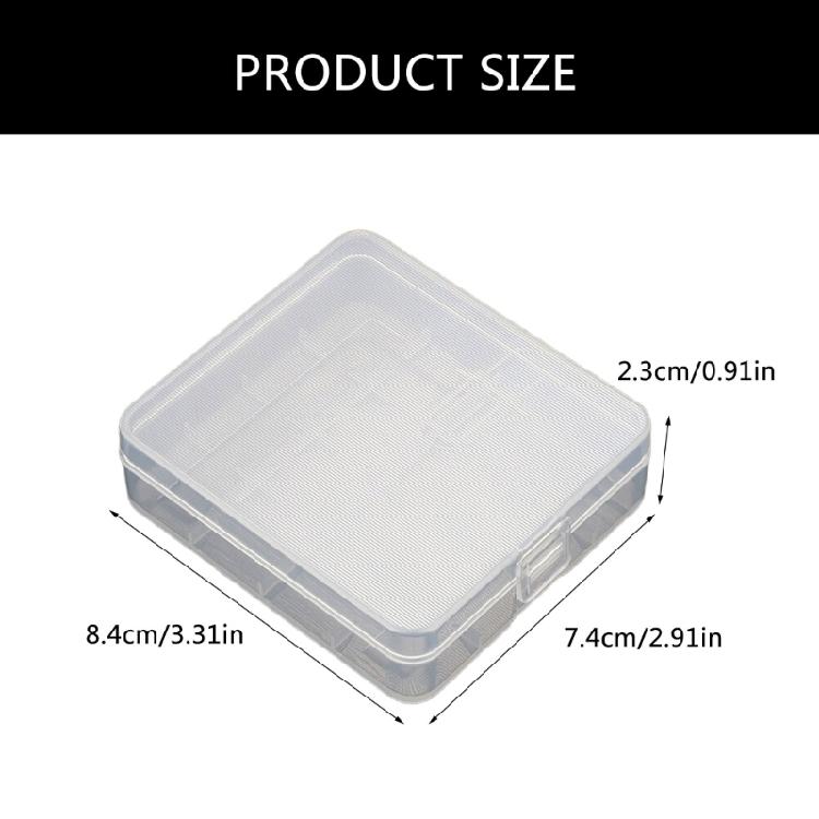 Convenient Battery Storage Case for 18650 Batteries Holder Protect and Store Your Batteries Clean and Ready To Use