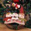 Creative Cartoon Snowman Christmas Ornament for Kids - Small Tree Pendant