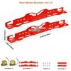 Heavy Duty Toe Alignment Tool Plates Universal Fit Garage Alignment Equipment Tool for Precise Wheel Distance Readings