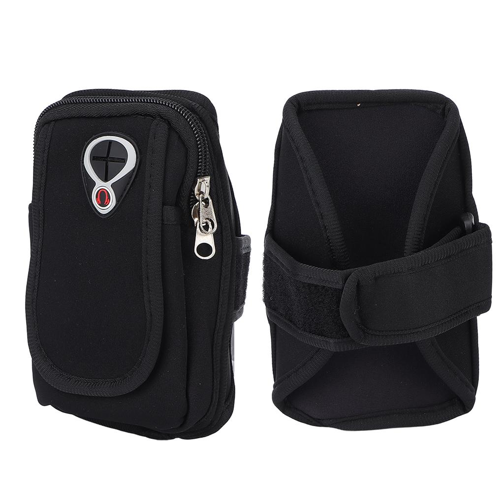 Handy-Armtasche Schwarz Outdoor Fitness Wasserdichtes Laufarmband Marathon Sport Wasserdichte Armbänder