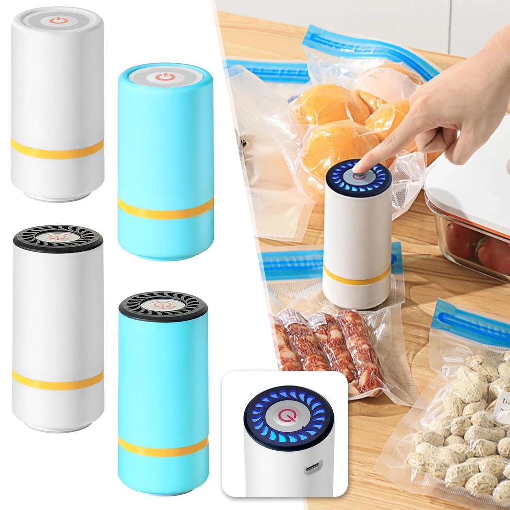 Portable Mason Jar Vacuum Sealing Machine Food Storage Vacuum Sealing Machine Heat Resistant Wear-Resistant for Sauces Jams Nuts