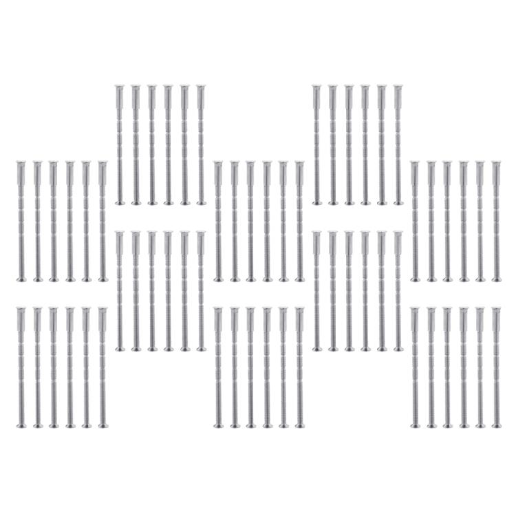 Nickel Plated Door Handle Screws Durable Long Lasting Screws with Matching Nuts