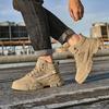 Men's shoes Martin boots summer new high-top outdoor tooling shoes hiking shoes men's sports boots