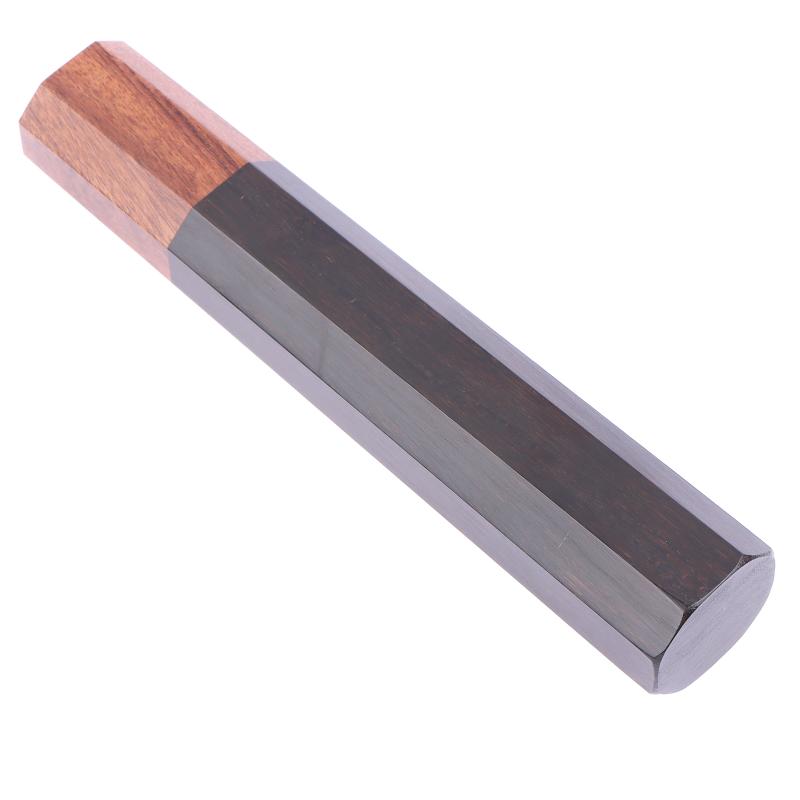 DIY Kitchen Knife Handle 8 Sided Eco Friendly Octagonal Wooden Chef Accessory for Replacement Home Culinary Workshop Cooking