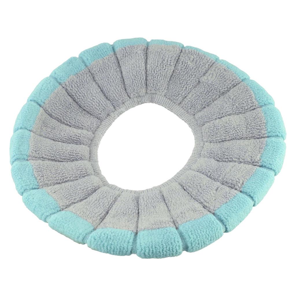 Cozy and Soft Bathroom Warmer Toilet Seat Cushion Perfect for All Seasons