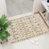 1PC Vintage Red Living Room Rug Area Rug Washable Boho Rugs Carpet Non-Shedding Throw Rug for Farmhouse Indoor Kids Playroom