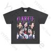 New GAEUL T Shirt Streetwear Retro Trend Y2K Tshirt Women Unisex Summer Cotton Short Sleeve Tee Tops Kpop Fashion Fans Clothes