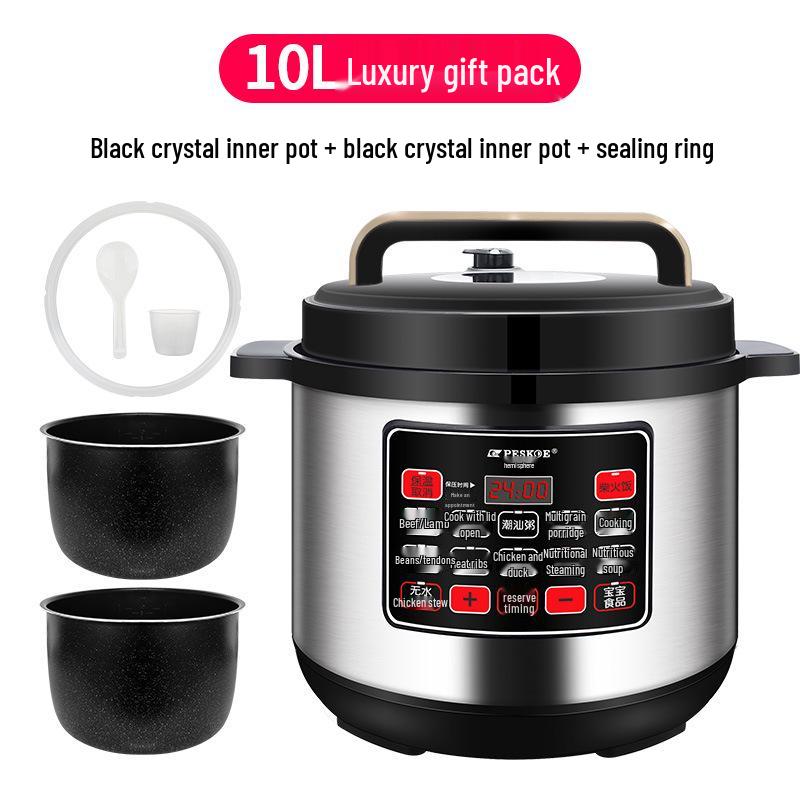 Hemisphere Large Capacity 17L Electric Pressure Cooker for Catering and Household Use