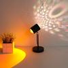 16 Colors Dual-Head Water Ripple Projector Lamp, 360° Rotatable LED Night Light with Button & Remote Control for Bedroom Home Decor