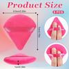 6 Pieces Powder Puff Triangle Powder Puff Face Makeup Sponge Triangle Makeup Puff Cosmetic Foundation Blender Sponge for Dry&wet Makeup Concealer