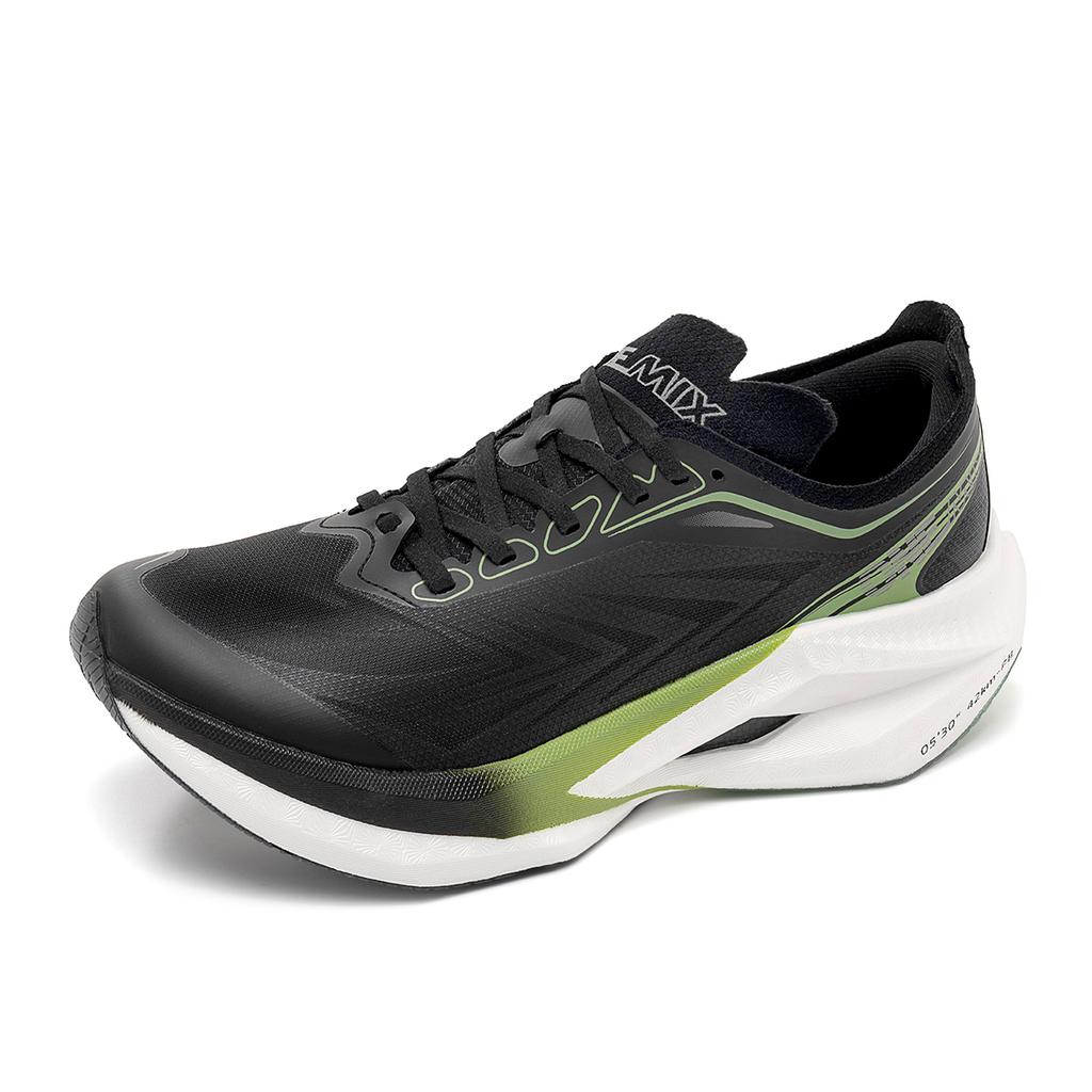 ONEMIX 2025 Nuevos Zapatos Profesionales para Correr Maratón con Tabla de Carbono Completa en la Palma, Absorción de Impactos Transpirables Elásticos Zapatos Deportivos para Hombre