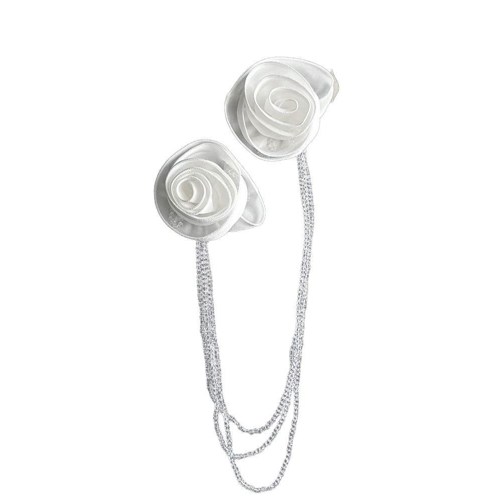 

Цветок на грудь Цветочные кисточки Брошь Аппликация 3D Аппликация для одежды Шитье