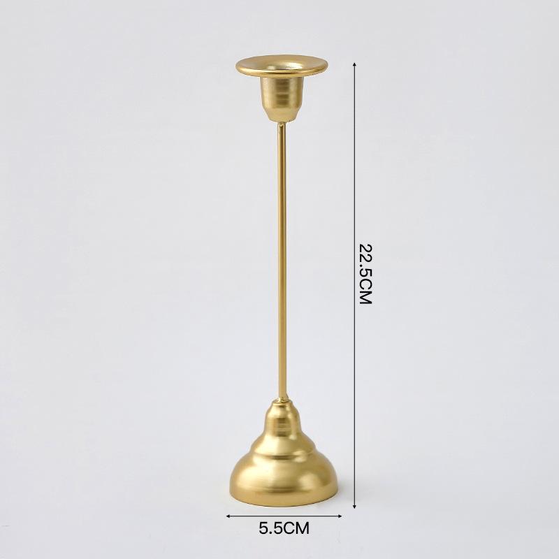Candlelight Dinner Candle PropsTable Ornaments Living Room Ironwork Decoration Candlestick Ornaments