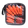 9pcs Insulated Screwdriver Set Durability AntiRust Steel Bit for Electrical Appliance Maintenance Tool AntiSkid