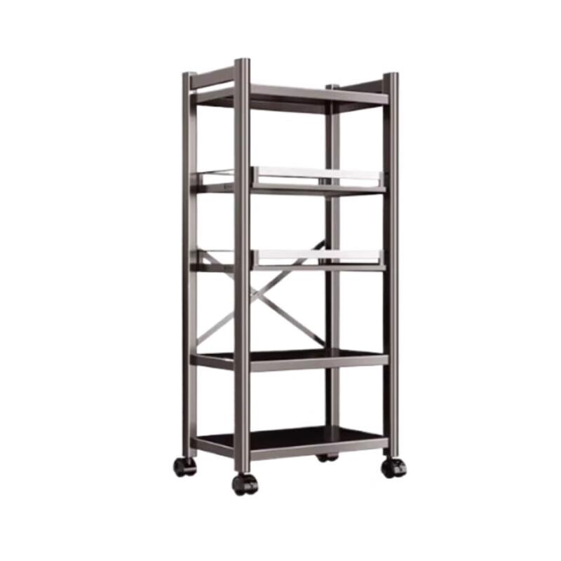 BieYing Upgraded Carbon Steel Pull-out Kitchen Storage Rack