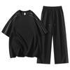 Casual Sports Suit Men's Summer Loose Short-sleeved Two-piece Set