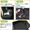 Ideamall Pet Driving Seat Passenger Seat Easy To Clean Waterproof Stain Resistant Foldable Washable for Dogs and Cats (No Buckles)