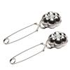 Pack of 2 Creative Pumpkin Design Teas Strainer 304 Stainless Steel Fine Mesh Filter Kitchen Teaware Brewing Tool
