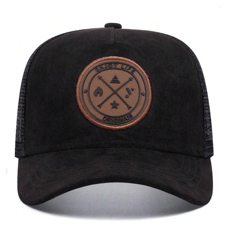 2026 New Fashionable Skateboard Hat ENJOY Embroidered Street Hip Hop Hat Outdoor Daily Sunshade Hat Mesh Hat Casual Baseball Hat